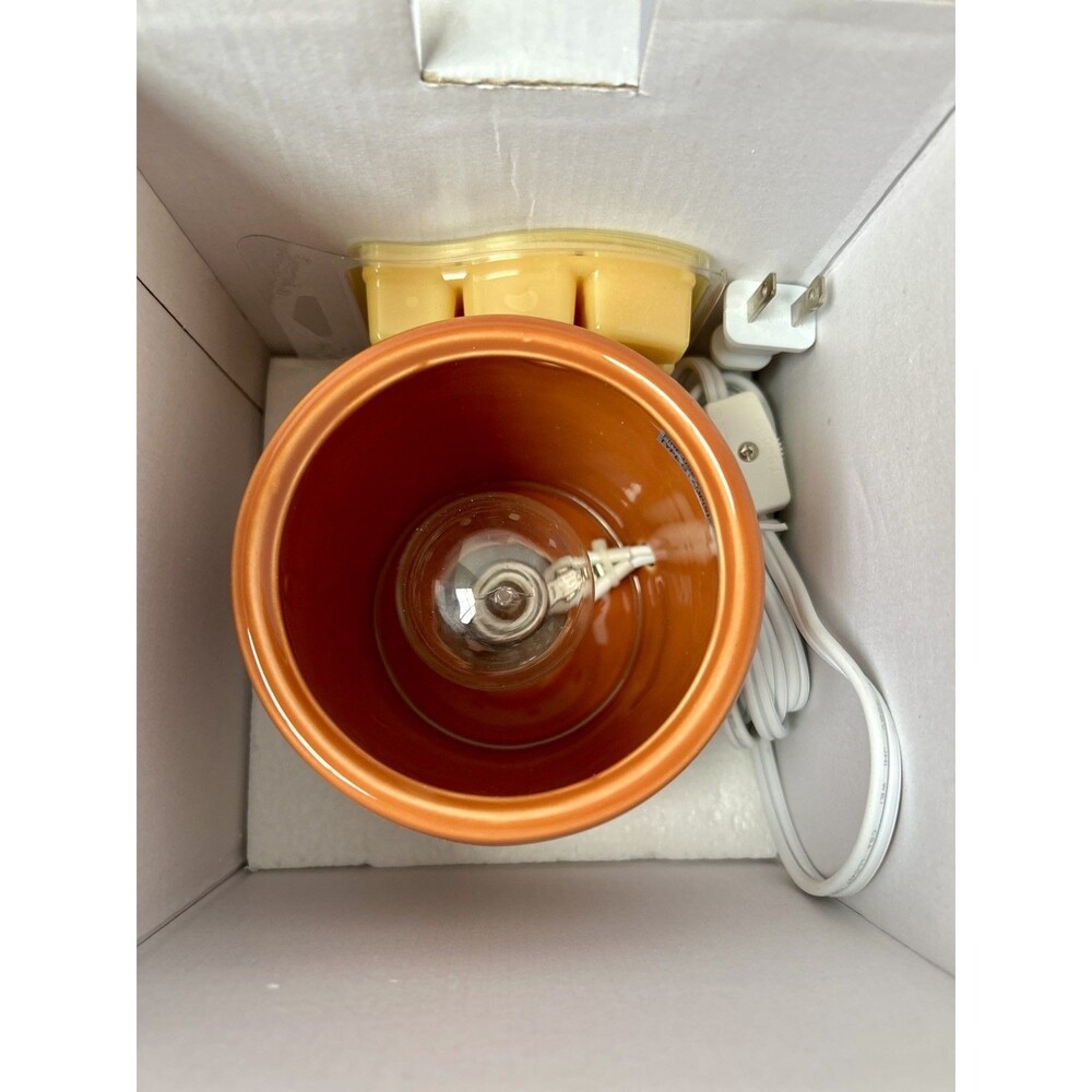 Scentsy University of Texas Longhorns Campus Collection Wax Warmer Full Size EUC - Picture 2 of 10